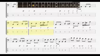 Beatles The   Lady Madonna BASS GUITAR TABLATURE