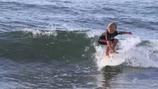 Clive six year old skating and surfing