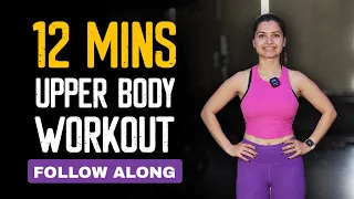 12 Minute Upper Body Workout (Follow Along) | MyHealthBuddy