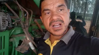 Trator John Deere  nao pega na partida..