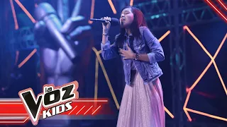 Daniela sings 'Por una cabeza'  | The Voice Kids Colombia 2021