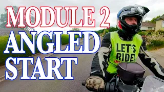 Angled start - Motorcycle Module 2 training