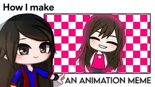 How I make an Animation Meme || Gacha Stu-Club Tutorial ||