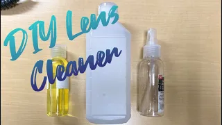 DIY Lens/Glasses Cleaner