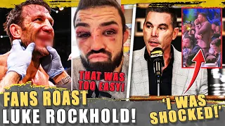 MMA Community ROAST Luke Rockhold for 'quitting' during Mike Perry fight! Alvarez & Mendes' REACTION