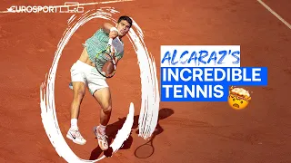 Carlos Alcaraz Is Unstoppable 🔥 | Watch His Top Shots From Roland-Garros 2023 | Eurosport Tennis