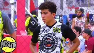 Vatche Papirian SHOWS OFF HIS HANDLES at 2017 EBC Jr All American Camp