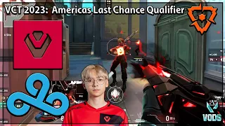 Sentinels vs C9 Epic Match |  Americas Last Chance Qualifier