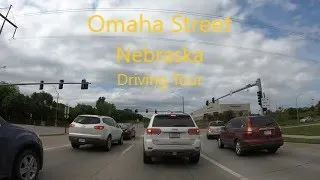 Drive Tour, 72nd Street face north, from Papillion, Nebraska to Omaha (north end), Nebraska, USA