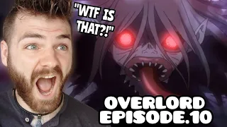 SHALLTEAR IS A MONSTER??!!! | OVERLORD - EPISODE 10 | New Anime Fan! | REACTION