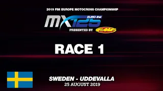 EMX125 Presented by FMF Racing Highlights - Race 1 - Round of Sweden 2019 #motocross