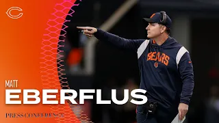 Matt Eberflus reacts to 24-27 loss to Atlanta Falcons | Chicago Bears