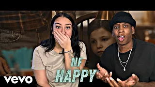 SHE CRIED AGAIN!! | NF - HAPPY | REACTION
