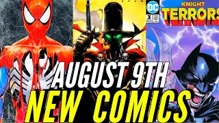 NEW COMIC BOOKS RELEASING AUGUST 9th 2023 MARVEL COMICS & DC COMICS PREVIEWS COMING OUT THIS WEEK