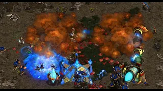 HOLD THE LINE! Larva! 🇰🇷 (Z) vs Snow! 🇰🇷 (P) on Polypoid - StarCraft - Brood War - 2024