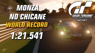 GT Sport World Record // Online Time Trial B (31.12.20-14.01.21) // Monza No Chicane