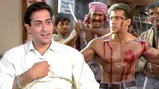 Salman Khan Shooting Action Scene | Exclusive Interview On Veergati (1995 Film)