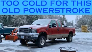 7.3 Powerstroke Cold Start: 2024 Ice Storm