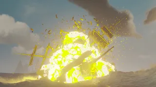Yet another massive MEGA EXPLOSION - Sea of Thieves clips