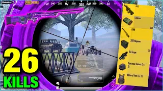 OMG!😱My Best Sniper Gameplay with AWM🔥【PUBG MOBILE】