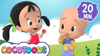 En la mañana 🌞(This is the way) y más canciones infantiles para bebés con Cleo y Cuquín | Cocotoons