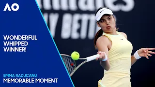 Emma Raducanu Fires Forehand Rocket! | Australian Open 2024