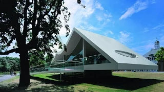 Julia Peyton-Jones interview: Serpentine Gallery Pavilion 2003 by Oscar Niemeyer | Dezeen