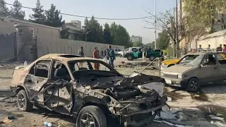 Aftermath of deadly attack in Kabul | AFP