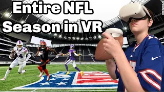 I Spent An Entire NFL Season In Virtual Reality...