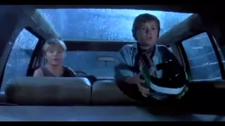 Jurassic Park 1- T Rex Entrance.flv