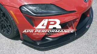 How to install APR Performance Splitter on A90 MKV Supra