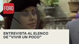 Rogelio Guerra y Angélica Aragón en la telenovela “Vivir un poco” - Expreso de la Mañana