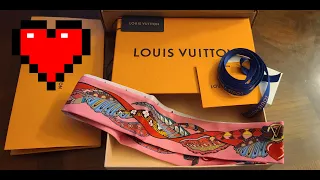 Louis Vuitton Unboxing 1st one of 2021 in 💘😻💜💛💚🧡 (guess what it is?) #louisvuitton