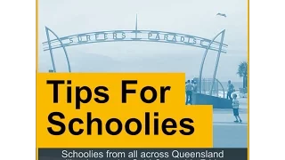 Tips for Schoolies