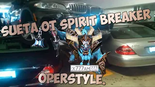 УРОКИ ОПЕРСКОЙ ЕЗДЫ.КАК ПРАВИЛЬНО НАВОДИТЬ СУЕТУ НА SPIRIT BREAKER DOTA 2 imba by Cooman Daldalushel