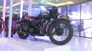 Ini Dia Harley Davidson Kuno - Terpendam di Sungai Brantas Mejeng di Indonesian Custom Show 2022