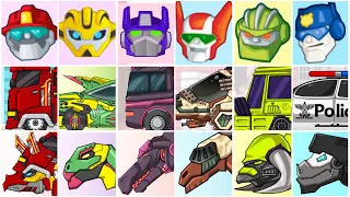 2# Transformers Rescue Bots + Dino Robot Corps | DG5l1lgaine