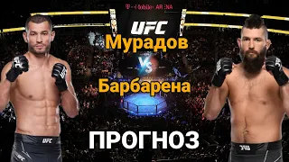 UFC: Прогноз на бой Махмуд Мурадов vs Брайан Барберена | разбор и анализ боя Мурадов vs Барбарена