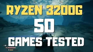 Ryzen 3 3200g  - 50 Games Tested - Vega 8 Igpu - Integrated Apu