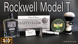 Rockwell Model T, Yaqi панда синтетика, Сaptains Сhoice shaving soap Lime | Бритье с HomeLike