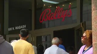 Bally's Chicago opens with line out the door