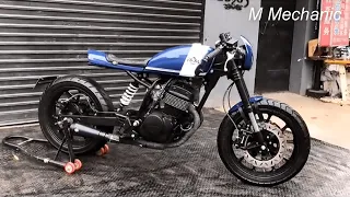 Cafe Racer 250cc Build | Full Timelapse Build.