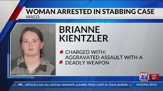 Woman arrested in north Waco stabbing