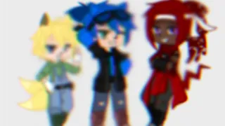 I made new Sonic character designs for an upcoming video ||gacha club||