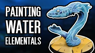 Let's Paint a Water Elemental - Hobby Heroics Ep3 - Relicblade Painting Tutorial