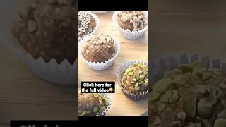 NO-BAKE ENERGY BALLS:In search of the best healthy snack no sugar, no ghee/oil weight loss recipe