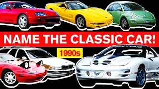 Can You Guess These Iconic 90's Cars? - 90's Car Quiz