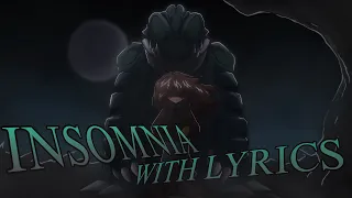 Insomnia with LYRICS | Hypno's Lullaby Cover