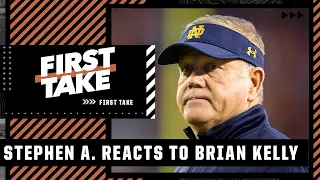 Stephen A. on Brian Kelly to LSU: 'I have MAD RESPECT for this move, I love it!' | First Take