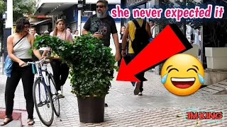 "she never expected it" Bushman Prank